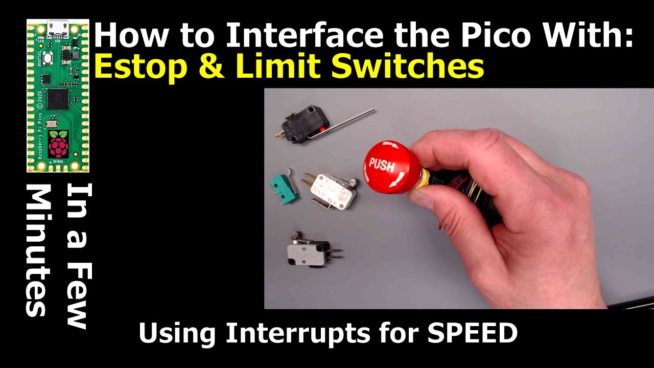 Estop and Limit Switch using Interrupts