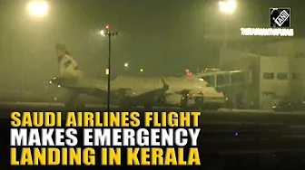 Saudi Airlines flight from Jakarta to Madinah makes medical emergency Landing in Thiruvananthapuram