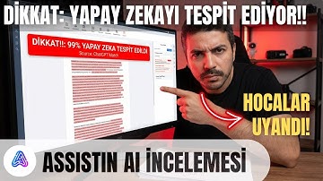ChatGPT ile Ödev Yapanlar Yandı!! Bu Araç %99 Yakalıyor: Assistin AI