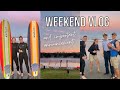 Weekend Vlog || IMPORTANT ANNOUNCEMENT // triathlon, surfing, target haul, coffee date and church