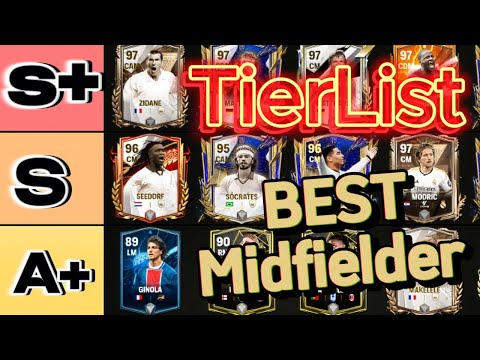 FCMobile:จัดอันดับนักเตะตัวรุกMETAล่าสุด!!!ที่ดีที่สุดTier List Best Midfielder