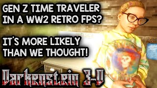 SUDDENLY: GEN Z TIME TRAVELER IN THIS WW2 RETRO FPS! – Let's Play Darkenstein 3D (Free Steam Game)