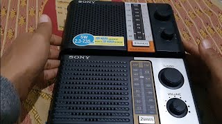 Unboxing Radio Portable Sony Langka 2023