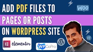 How to add PDF files to pages or posts on your WordPress website - 2022