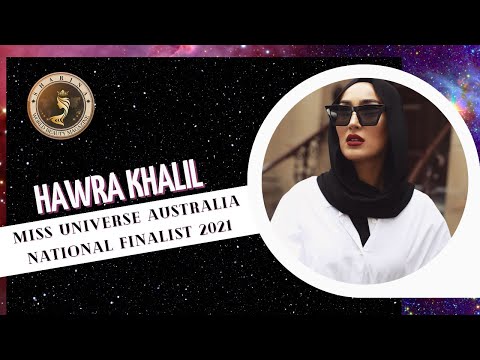 Hawra Khalil - Miss Universe Australia National Finalist 2021 | Sharina World Beauty Magazine