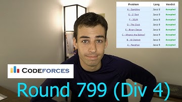 Codeforces Round 799 Div4 All Solutions and Speedrun