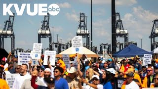 Port strike: Tens of thousands of dockworkers demand better pay and benefits