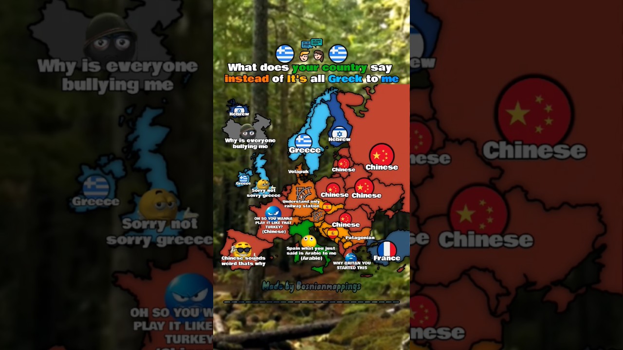 What does your country say instead of it's all Greek to me 