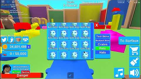 FASTEST WAY TO MAKE MONEY IN ROBLOX MINING SIMULATOR! (2,000 BLOCKS DOWN)