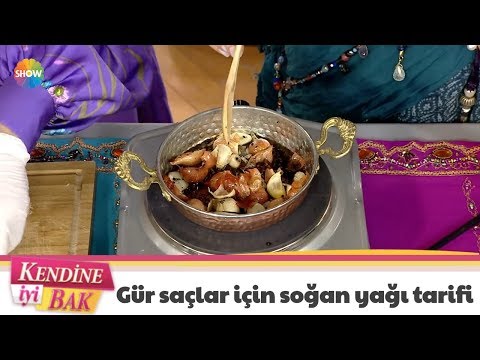 Gür saçlar için soğan yağı tarifi