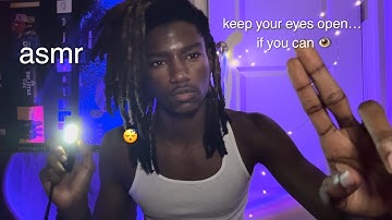 asmr opening and closing your eyes until you fall asleep 💤