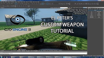 Import custom weapon in Cryengine tutorial (with audio)