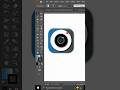 Camera App Icon Design #youtubevideoviral#shorrvideo#tutorial#digitalart