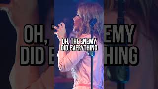 Look What You've Done - Tasha Layton LIVE with lyrics #ChristianMusic #Music #Jesus #Shorts