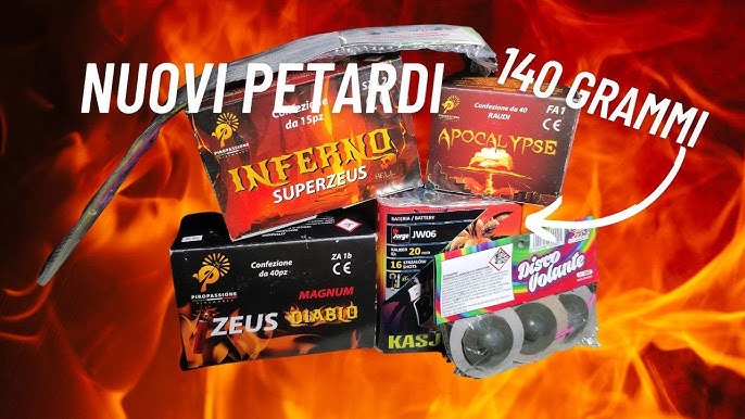 Petardi Superzeus Infierno 15 pezzi - Pyro Store