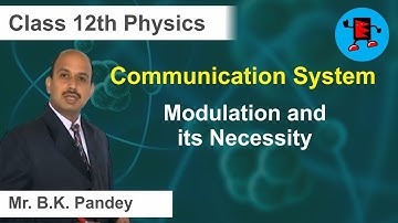 CBSE Class 12 Physics Communication System Modulation and its Necessity |Extraminds