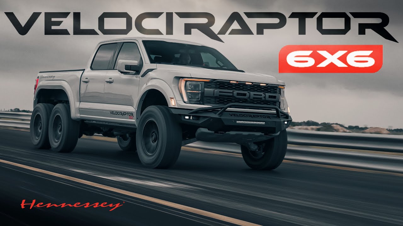 Hennessey has turned the Ford Raptor into a six-wheeled, 700bhp mammoth