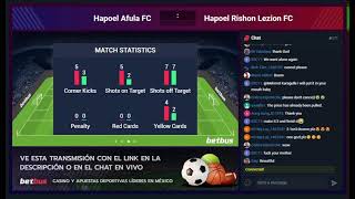 Fútbol En Vivo Gratis Hapoel Afula Vs H Rishon Lezion National League