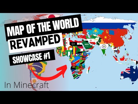 The Entire Earth in Minecraft - Map Showcase 