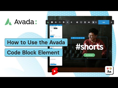 How to Use the Avada Code Block Element