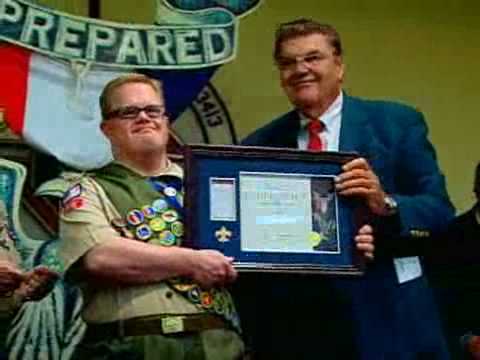 Man With Down Syndrome Receives Eagle Scout Honor