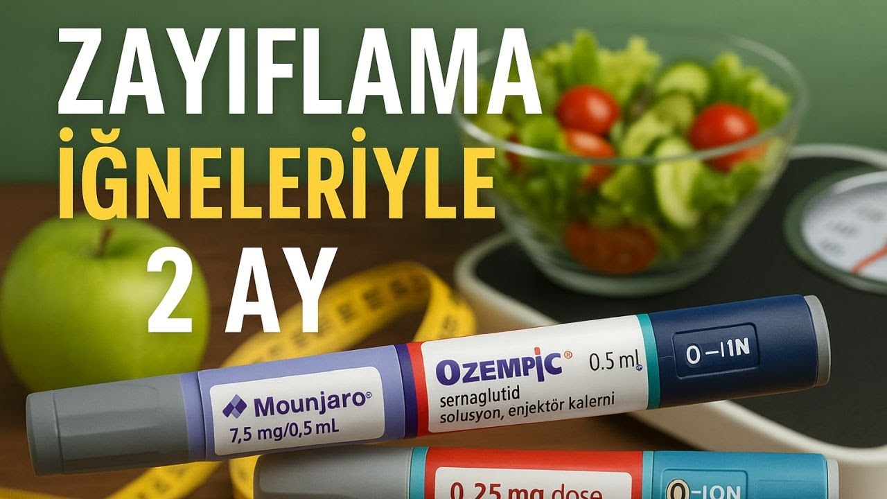 Mounjaro ve Ozempic ile 2 ay; kilo vermek bu kadar kolay olmamıştı
