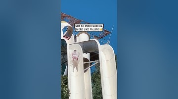 Check Out This Insane Water Slide In Greece 😲 (🎥: BViral)