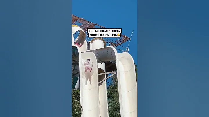 Check Out This Insane Water Slide In Greece 😲 (🎥: BViral)