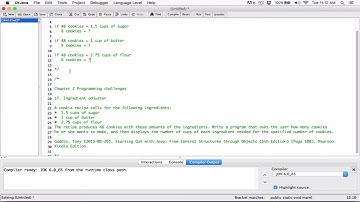 2.17. Ingredient Adjuster - Java