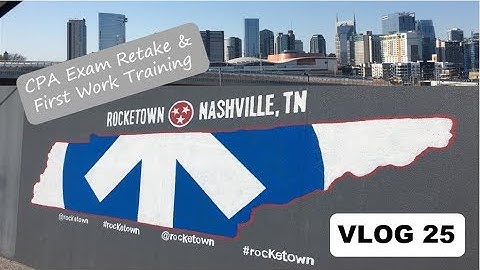 VLOG 25: CPA Exam Retake | Work Training