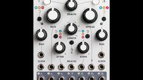 Olddays (analog modular synth patch) [Mutable Instruments Marbles, Endorphin.es Furthrrrr Generator]