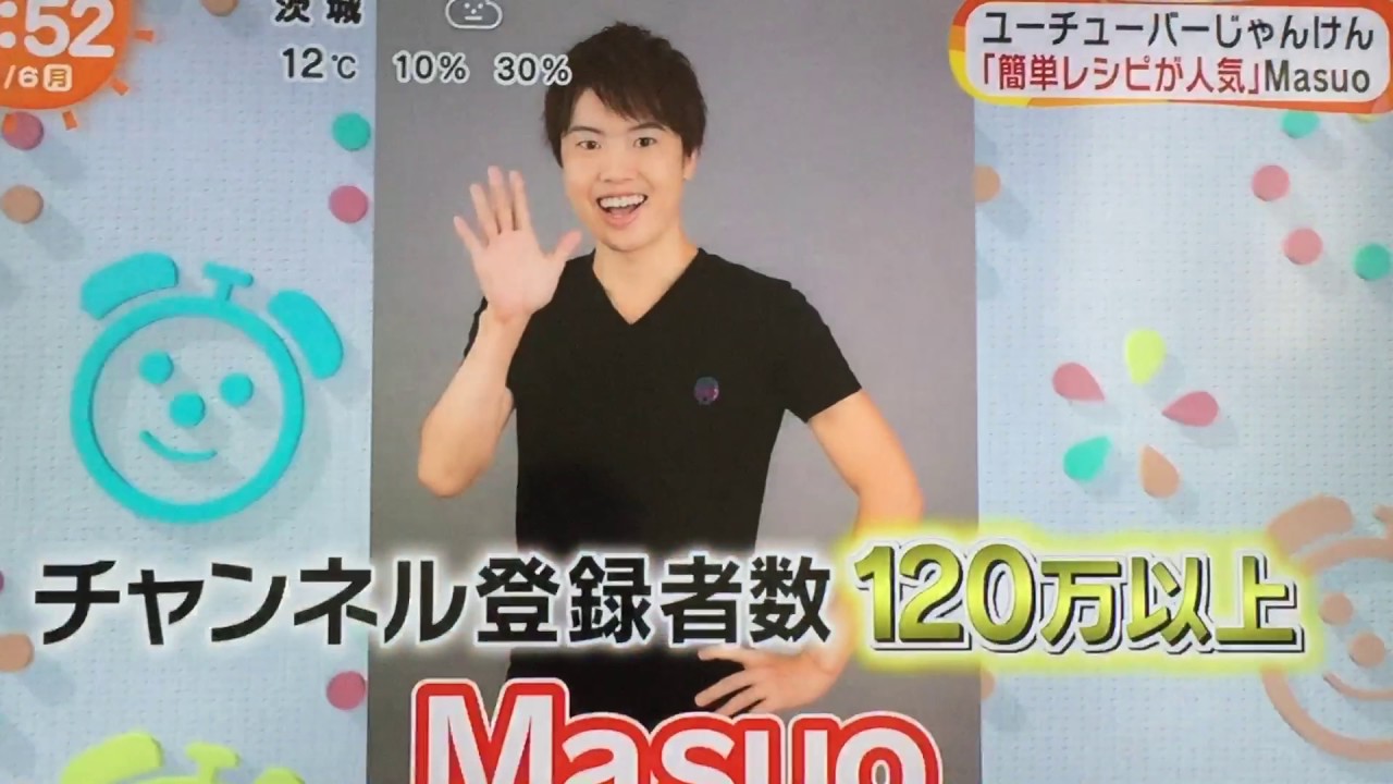 マスオTV めざまし出演 - YouTube