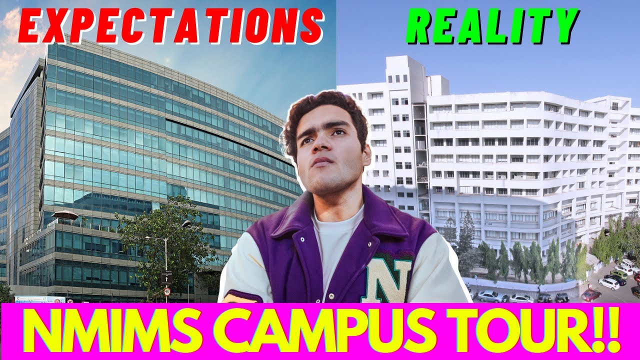 Nmims Mumbai Campus Tour  Nmims Campus Reality  College Campus Tour Vlog  Harshit Chauhan