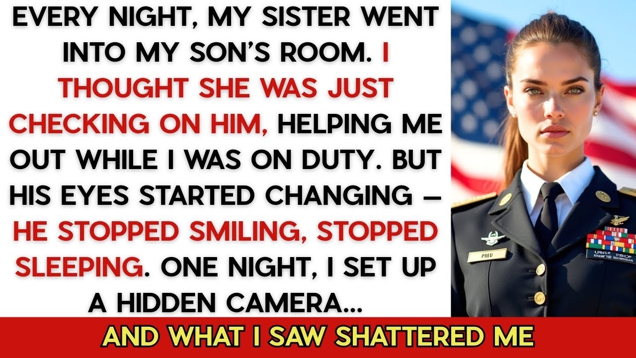 My Sister Sneaked Into My Son’s Room Every Night  I Set Up A Hidden Camera