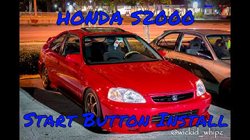 Project Ketchup - S2000 Start Button Install