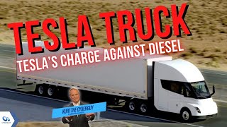 Teslas Electric Semi-Truck Takes On A Diesel Big Rig Kurt The Cyberguy