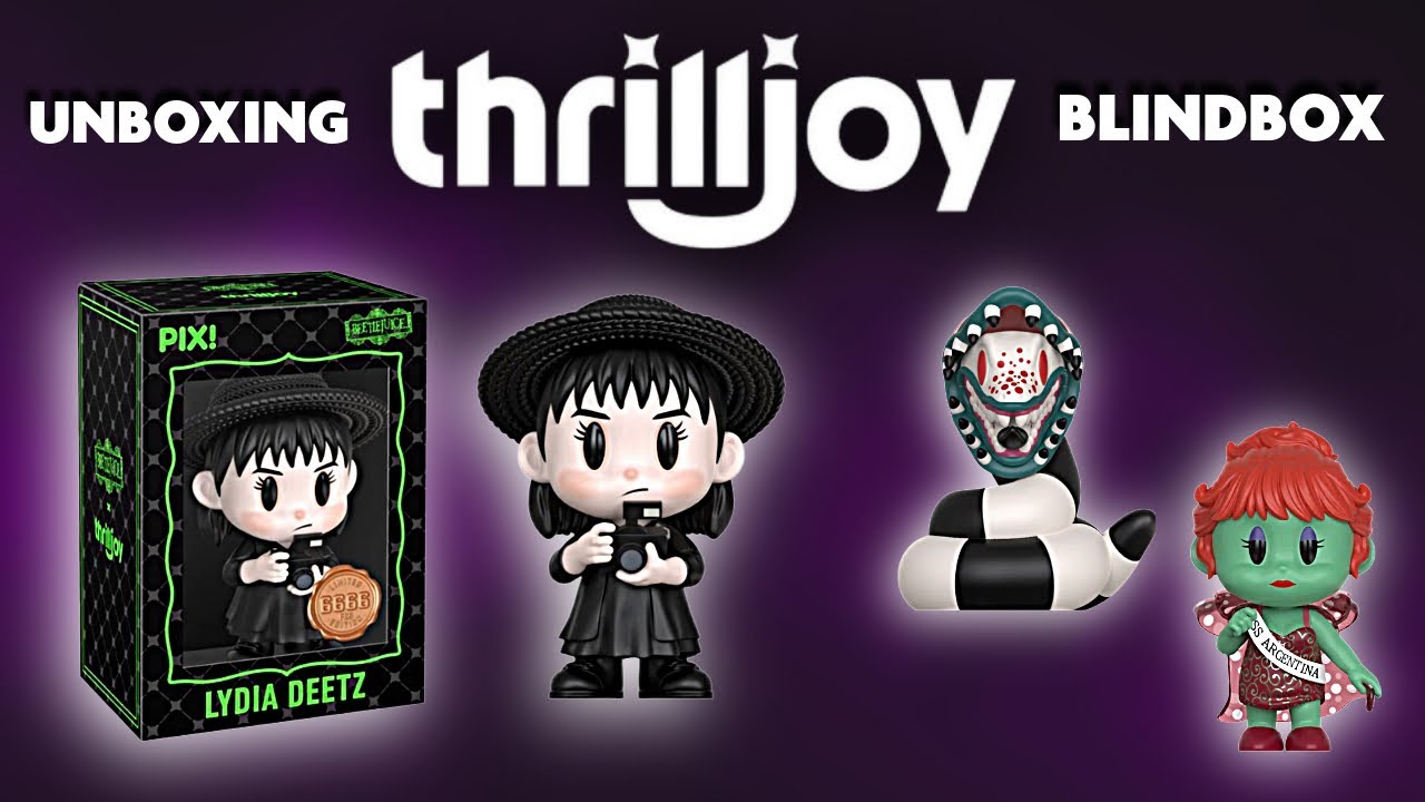 Совершенно новая! Распаковка игрушки Thrilljoy "Битлджус" Лидия Дитц 