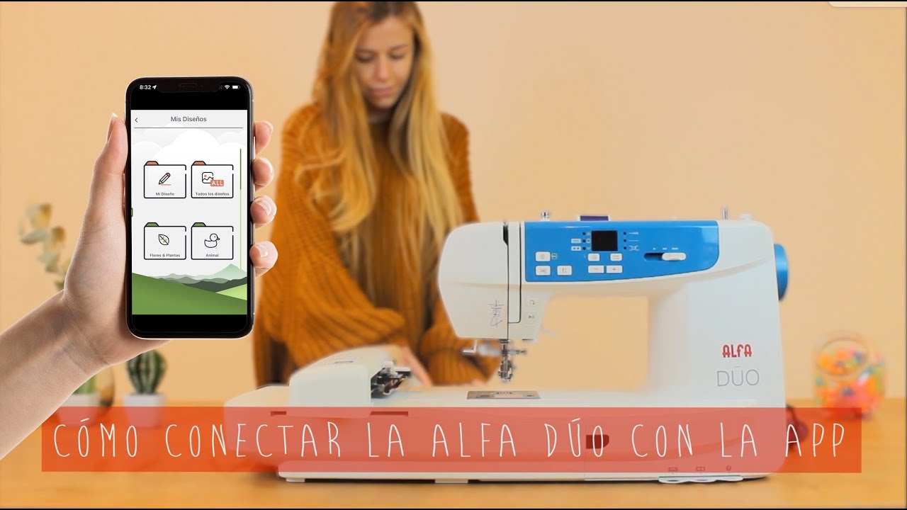 Máquina de coser y bordar Alfa Dúo - Casa Díaz Blog