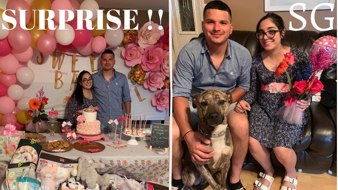 Boyfriend Surprises Girlfriend SURPRISING my GF with a BABY SHOWER 2019!!!