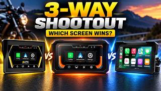 3-Way Shootout 5" 6" & 7" CPMC Motorcycle Touchscreens