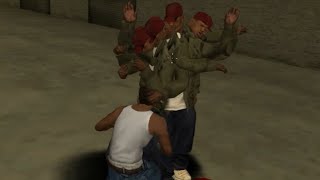 funny moments using duping in GTA San Andreas