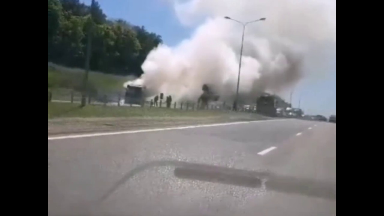 У фуры отказали тормоза дтп