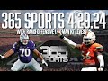 365 sports rams ol kt leveston in studio transfer portal nfl draft recap  42924