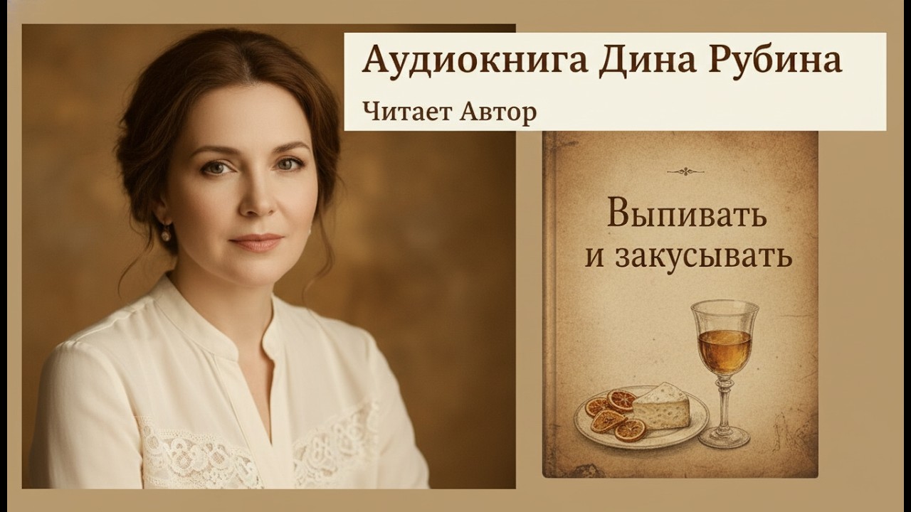 【аудиокнига 】Аудиокнига Дина Рубина «Выпивать и закусывать»: Полная Версия в Авторском Прочтении