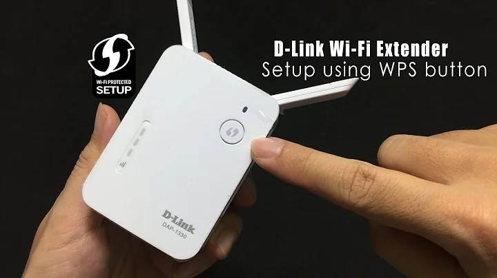 DLINK : Setup Wi-Fi extender using WPS button | NETVN