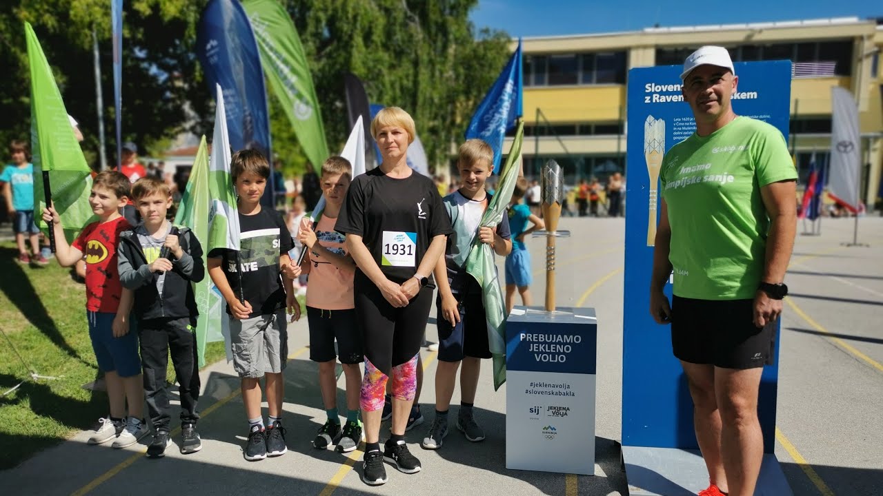 Olimpijska bakla obiskala Prebold