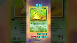 Top 10 Chikorita Pokémon Cards #tcg#pokémon#chikorita