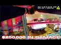 Woman Plows Through Store While Fleeing