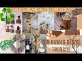 91🪵 ideas con RAMAS y TRONCOS SECOS♻️🪵 /decoraciones /recicla/💡🌳