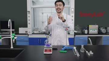 StonyLab 3 Way Claisen Distillation Adapter